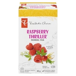 President's Choice Raspberry Thriller Herbal Tea 40 g