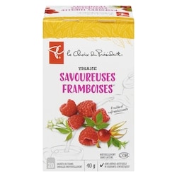 le Choix du Président Tisane Savoureuses Framboises 40 g