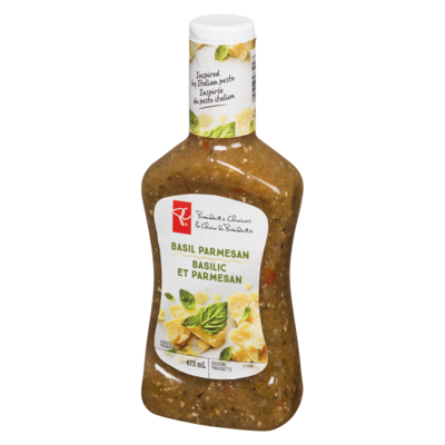 Vinaigrette basilic parmesan