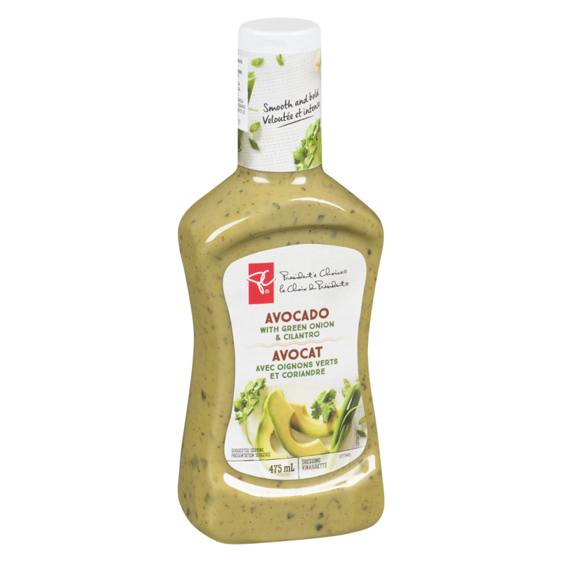 Avocado with Green Onion & Cilantro Dressing