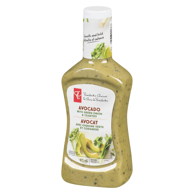 Avocado with Green Onion & Cilantro Dressing