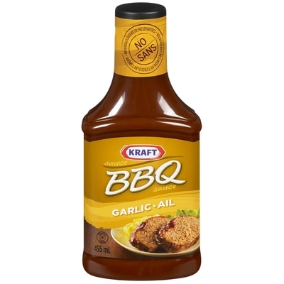 Kraft Sauce BBQ Ail 455 ml, 0,72 $/100ml