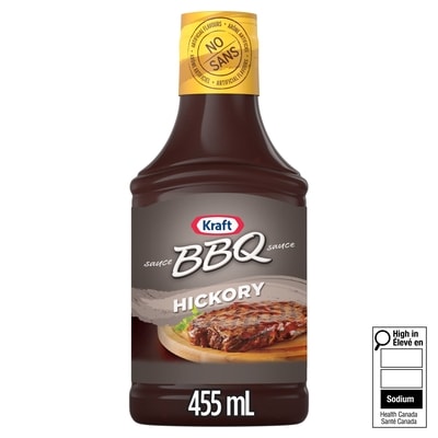 Kraft Hickory BBQ Sauce 455 ml, $0.55/100ml