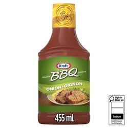 Kraft Onion BBQ Sauce 455 ml, $0.44/100ml