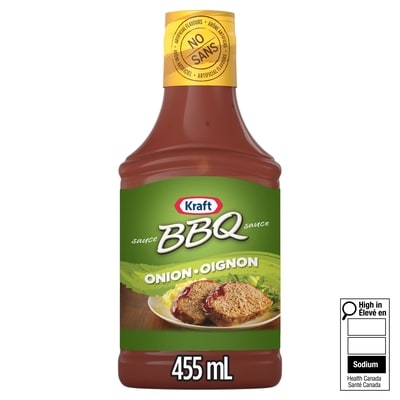 Kraft Onion BBQ Sauce 455 ml, $1.10/100ml