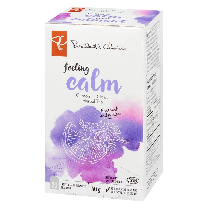 Feeling Calm Camomile Citrus Herbal Tea