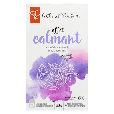 Tisane Effet Calmant À La Camomille Et Aux Agrumes