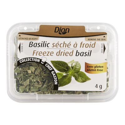 Dion Basilic séché 4 g, 137,25 $/100g