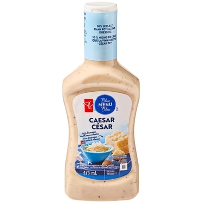 PC Blue Menu Caesar Salad Dressing 475 ml, $0.95/100ml