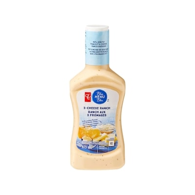 PC Menu Bleu Vinaigrette ranch aux 3 fromages 475 ml, 1,00 $/100ml