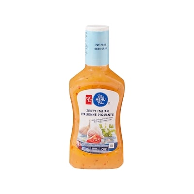 PC Menu Bleu Vinaigrette italienne piquante 475 ml, 1,00 $/100ml