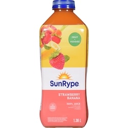 Low Calorie Sunrype Mango Juice Strawberry Banana Juice, Fruit