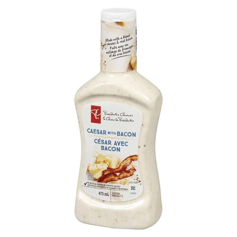 Caesar With Bacon Dressing