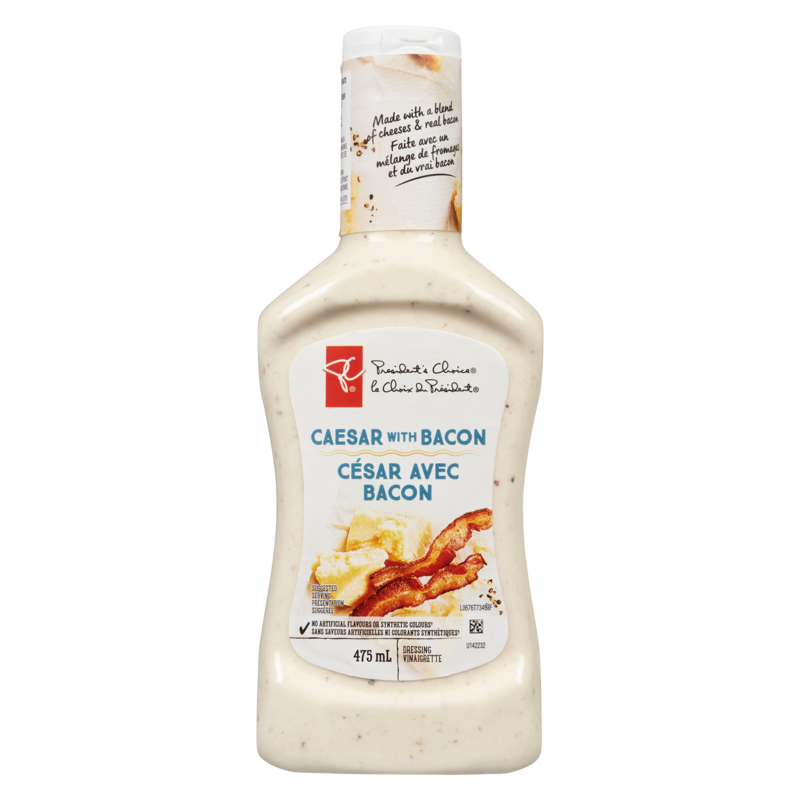 Caesar With Bacon Dressing