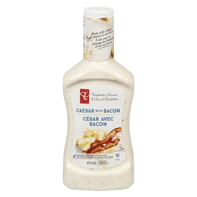 le Choix du Président Vinaigrette César Avec Bacon 475 ml, 1,00 $/100ml