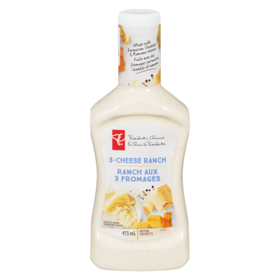 le Choix du Président Ranch Aux 3 Fromages 475 ml, 1,00 $/100ml