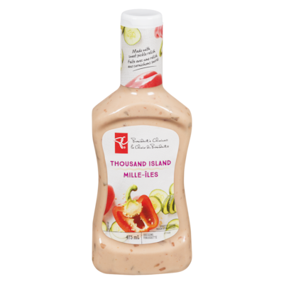 le Choix du Président Pc Vinaigrette Mille-Iles 475 ml, 1,00 $/100ml