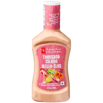 le Choix du Président Pc Vinaigrette Mille-Iles 475 ml, 0,63 $/100ml