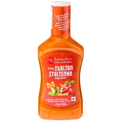 President's Choice Zesty Italian Dressing 475 ml, $0.90/100ml