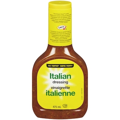 Sans Nom Vinaigrette italienne 475 ml, 0,64 $/100ml
