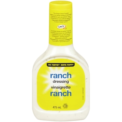No Name Ranch Dressing 475 ml, $0.64/100ml