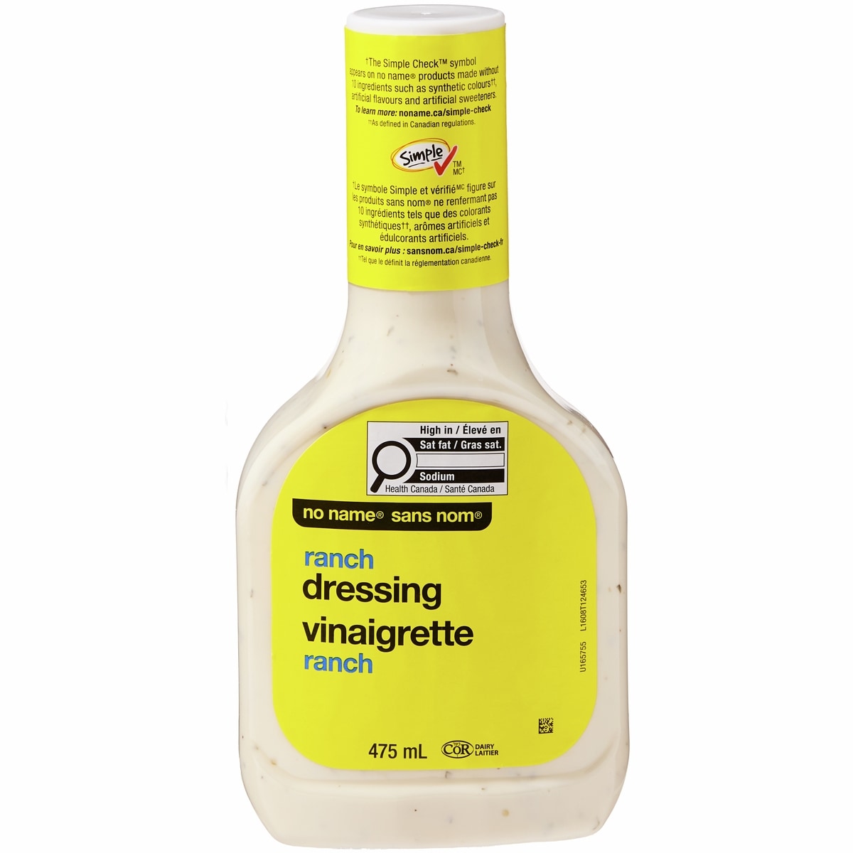 No Name Ranch Dressing