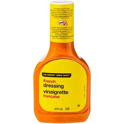 No Name French Dressing 475 ml, $0.69/100ml