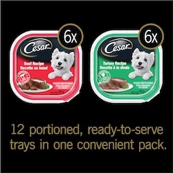 Classic Loaf In Sauce Adult Wet Dog Food Beef Turkey Variety Pack