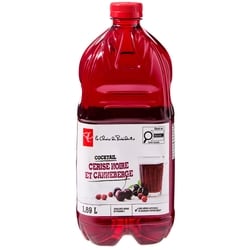 le Choix du Président Cocktail Canneberges Cerises Noires 1.89 l, 0,23 $/100ml