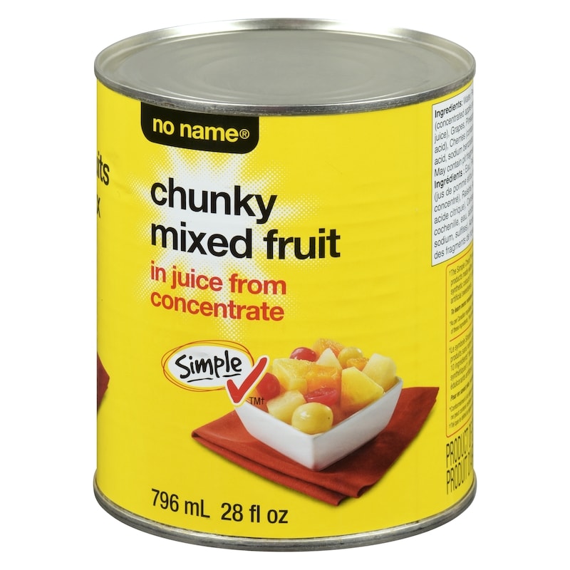 【chaki】Mixed Juice No Name Chunky Mixed Fruit in Juice From Concentrate - 796