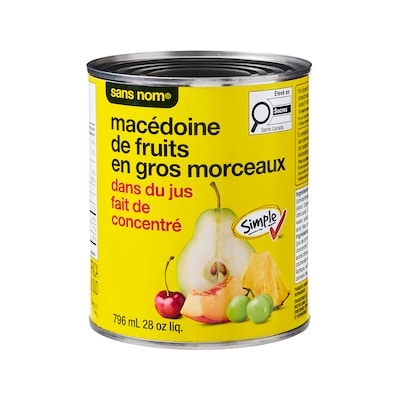 Chunky Mixed Fruit in Juice from Concentrate