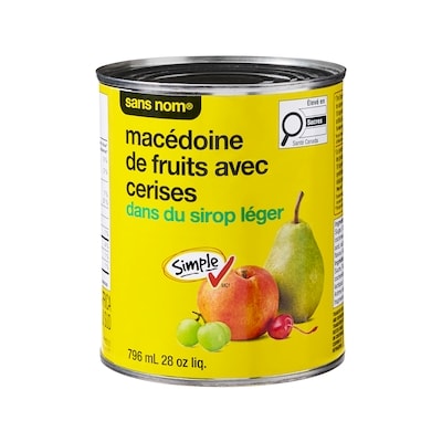 Mixed Fruit with Cherries in Light Syrup