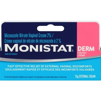 Monistat Derm Cream 15 g, $73.27/100g