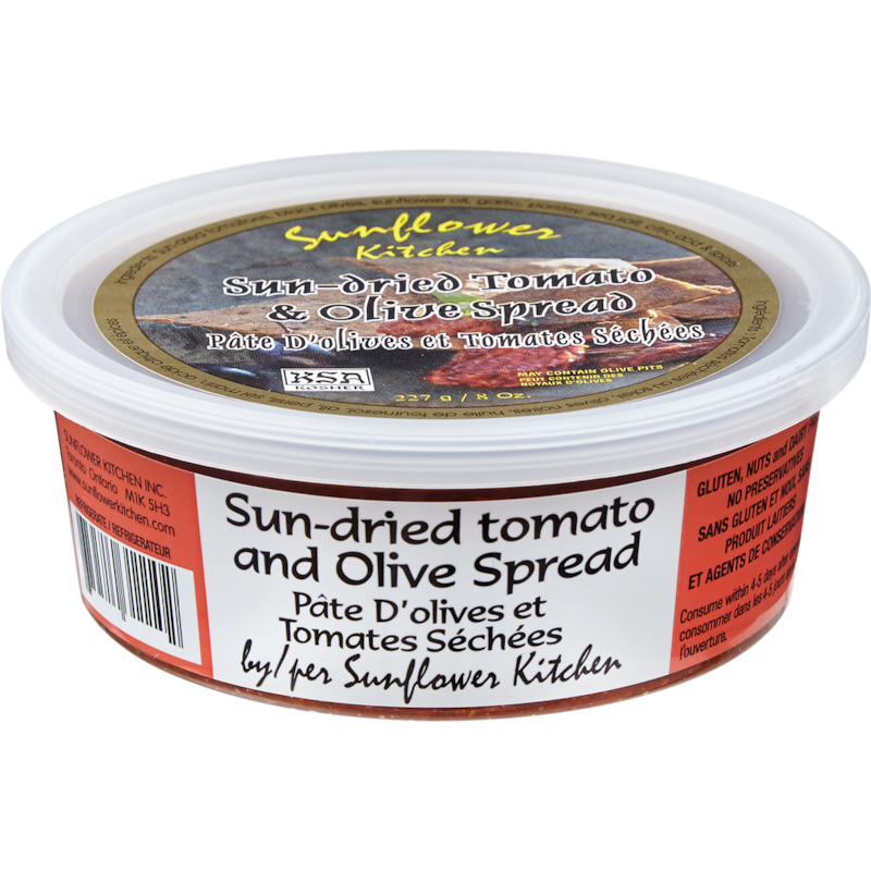 Kosher Sun Dried Tomato & Olive Spread