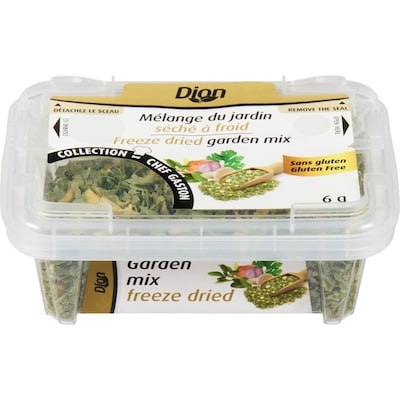 Dion Freeze Dried Garden Mix 6 g, $91.50/100g