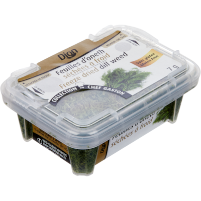 Dion Feuilles d’aneth, lyophilisées 7 g, 68,43 $/100g