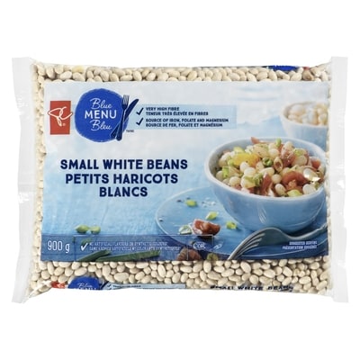 PC Menu Bleu Petits haricots blancs 900 g, 0,39 $/100g