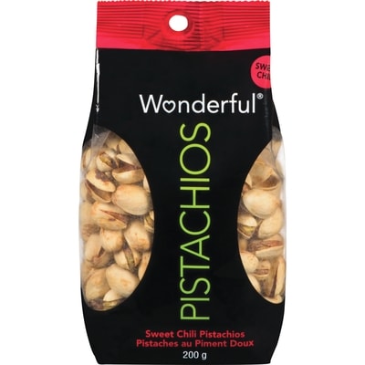 Paramount Pistaches Wonderful chili doux 200 g, 3,00 $/100g