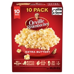 Orville Popcorn, Extra Buttery 10x82.0 g, $1.28/100g