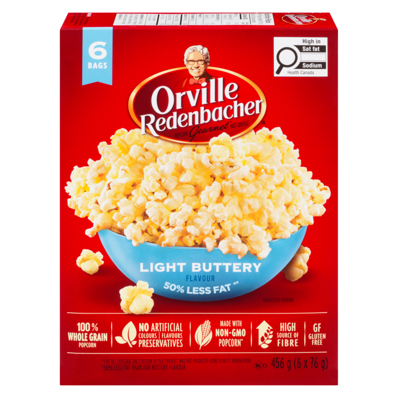 Popcorn, Buttery Light
