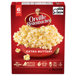 Orville Popcorn, Extra Buttery 6x82.0 g, $1.22/100g