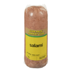 Sans Nom Salami 1 kg, 1,10 $/100g