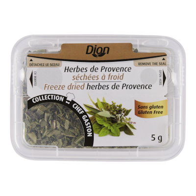 Dion Herbes de Provence, lyophilisées 5 g, 109,80 $/100g