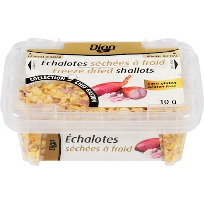 Dion Échalotes séchées à froid 10 g, 54,90 $/100g