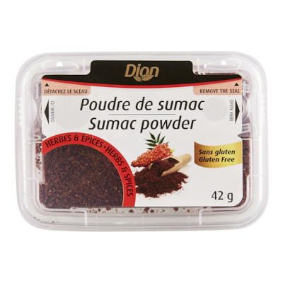 Dion Poudre de sumac 42 g, 10,21 $/100g