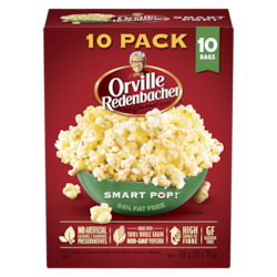 Orville Popcorn, Smart Pop 10x70.0 g, $1.43/100g