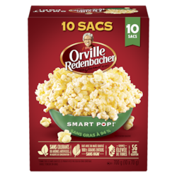 Orville Redenbacher’s Maïs soufflé Smart Pop 10x70.0 g, 1,50 $/100g