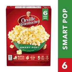 Orville Popcorn, Smart Pop! 6x70.0 g, $1.78/100g