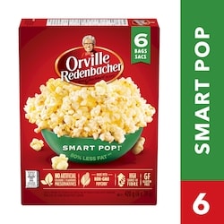 Orville Redenbacher’s Maïs soufflé, smart pop! 6x70.0 g, 1,78 $/100g