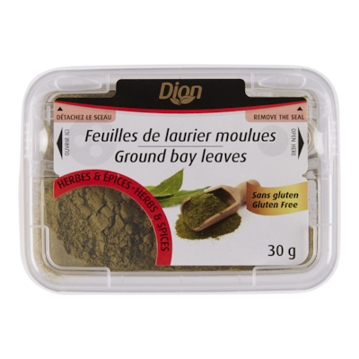 Dion Feuilles de laurier moulues 30 g, 12,63 $/100g